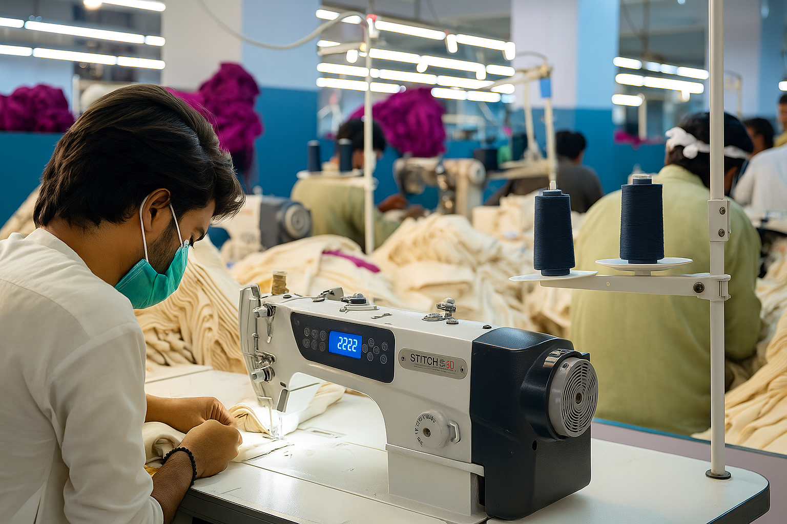 Expert stitching techniques